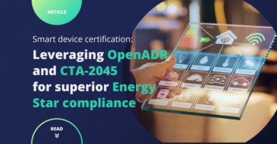 Using OpenADR and CTA-2045 for Energy Star certification