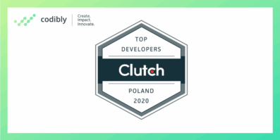 Top developers in Poland 2020 - Clutch Codibly badge
