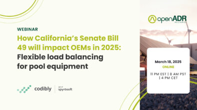 Senate Bill 49, OpenADR Load Balancing Pool Equipement