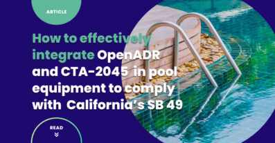 Senate Bill 49 California OpenADR CTA-2045