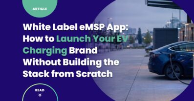 White label eMSP app launch decision — buyer profiles, customer-experience economics, and the eighteen-to-twenty-four-month crossover where custom development beats cumulative white-label license cost for growing EV charging brands
