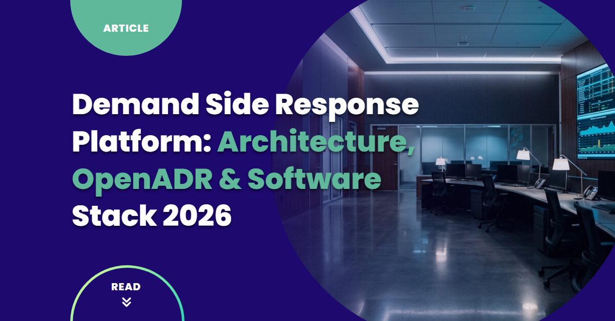 Demand Side Response Platform: 2026 Architecture Guide | Codibly