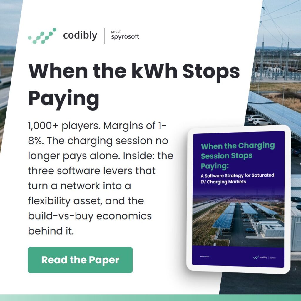 EV charging network economics whitepaper promo - Codibly