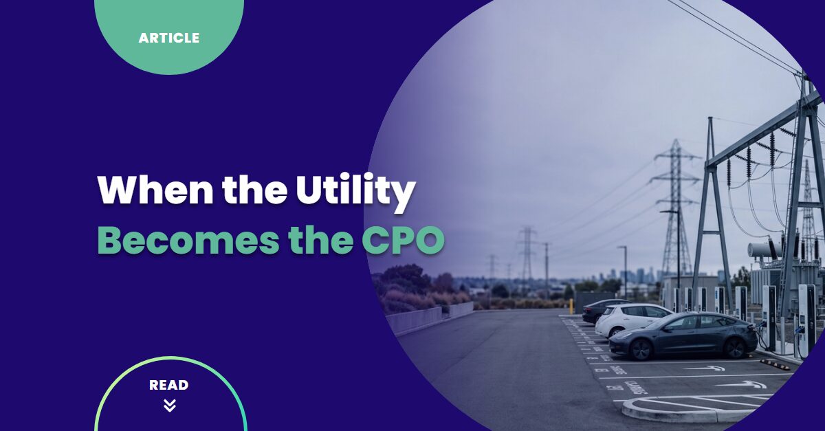 Utilities And Operators When the Utility Becomes the CPO | Codibly